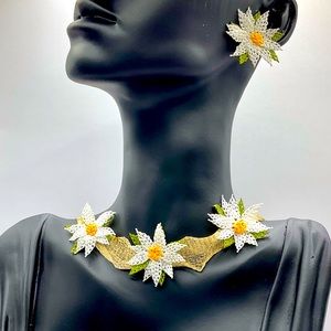 Beautiful Handmade Necklace Set 🌹